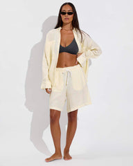 Getaway Short 9" - Bungalow Stripe: Melt / Coconut