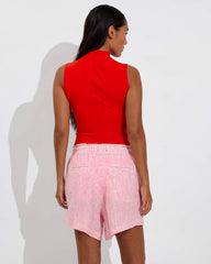 Getaway Short 5" - Coastal Stripe: Sweet Chili Heat / Coconut