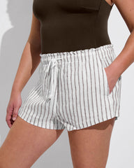 Getaway Short 2.5" - Classic Stripe: Stormy / Coconut