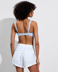 Getaway Short 2.5" - Daybreak Stripe: Blue Skies / Coconut