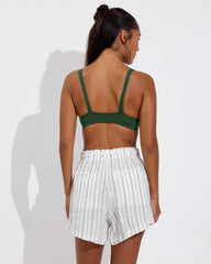 Getaway Short 5" - Sandbar Stripe: Coconut / Tropics